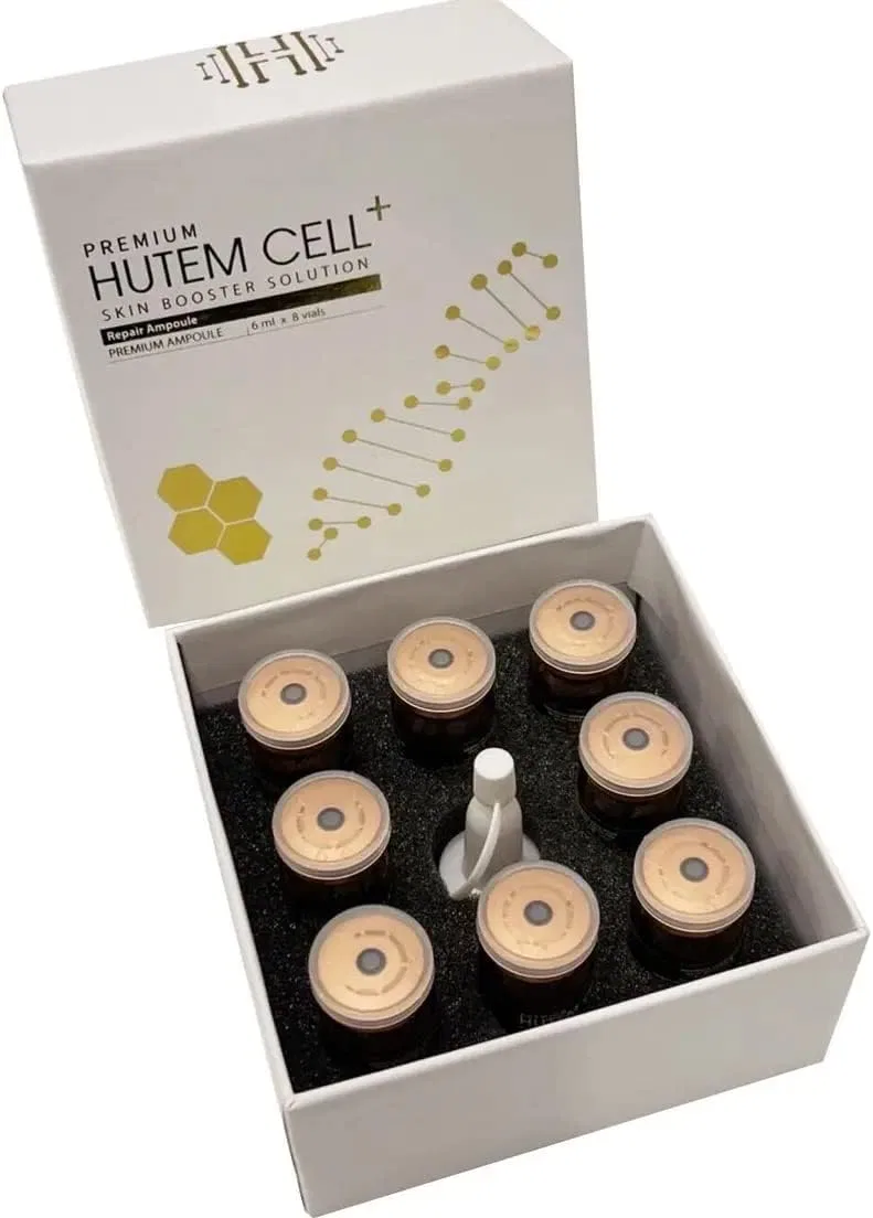 Сыворотка для лица с человеческими стволовыми клетками HUTEM CELL, 45% стволовых клеток, 6 мл x 8 флаконов