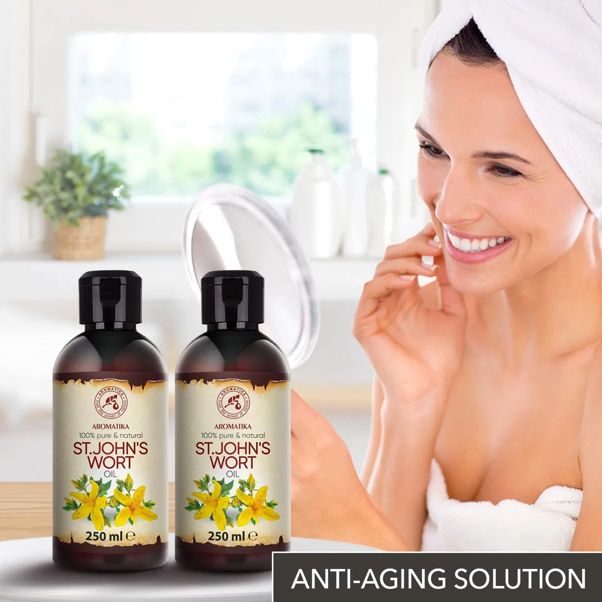 Масло зверобоя натуральное для лица, тела и волос Aromatika Trust The Power Of Nature — фото 4