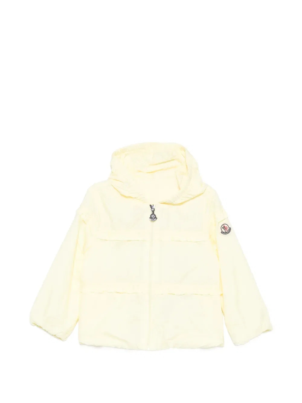 Куртка Hiti с оборками и капюшоном Moncler Enfant, желтый