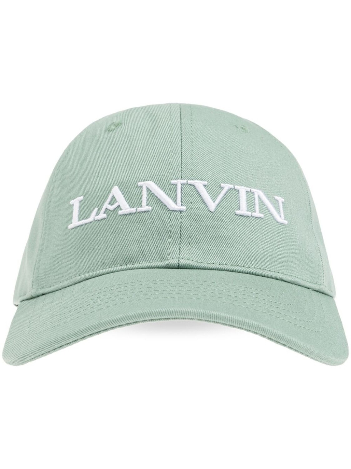 

Бейсболка с вышитым логотипом Lanvin, зеленый