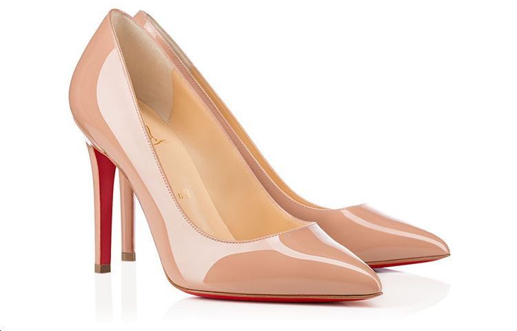 Туфли-лодочки Pigalle 100 мм из нубука натурального оттенка Christian Louboutin для женщин — фото 3