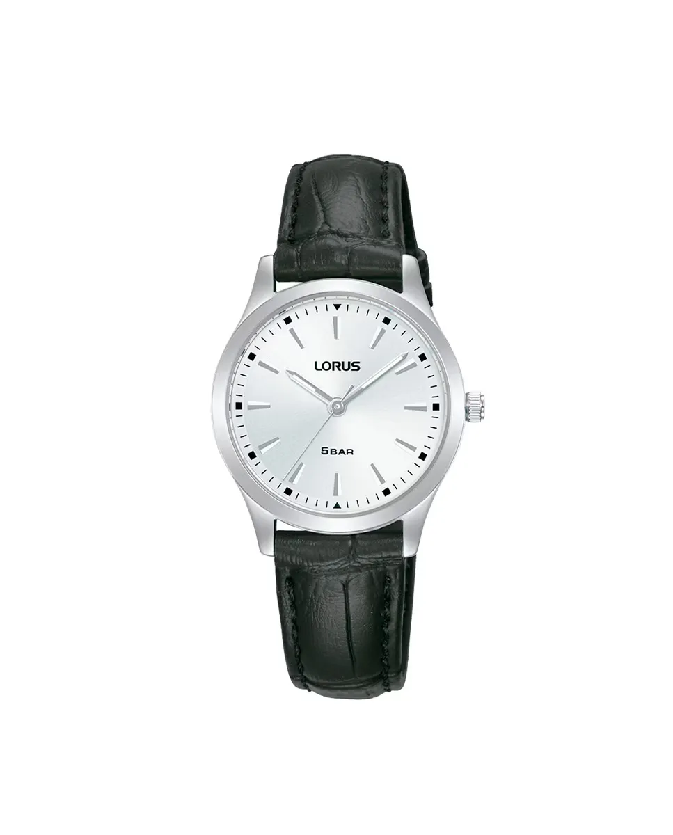 

Женские часы Woman RRX35JX9 из кожи с черным ремешком Lorus, черный