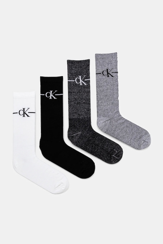 

Носки 4 пары Calvin Klein Jeans, черный