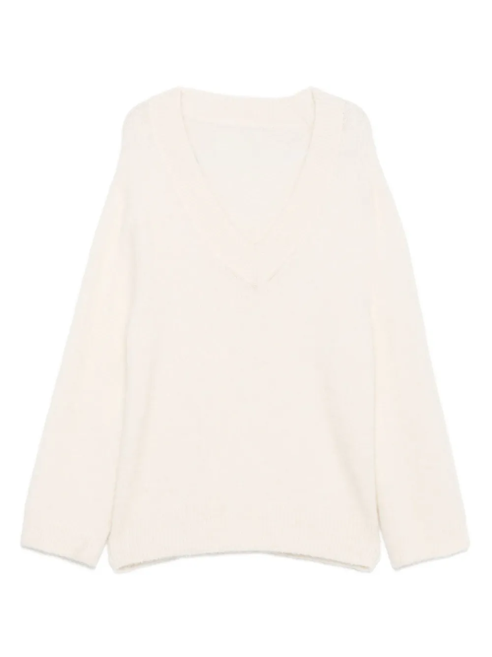 

Свитер с V-образным вырезом Dorothee Schumacher, белый