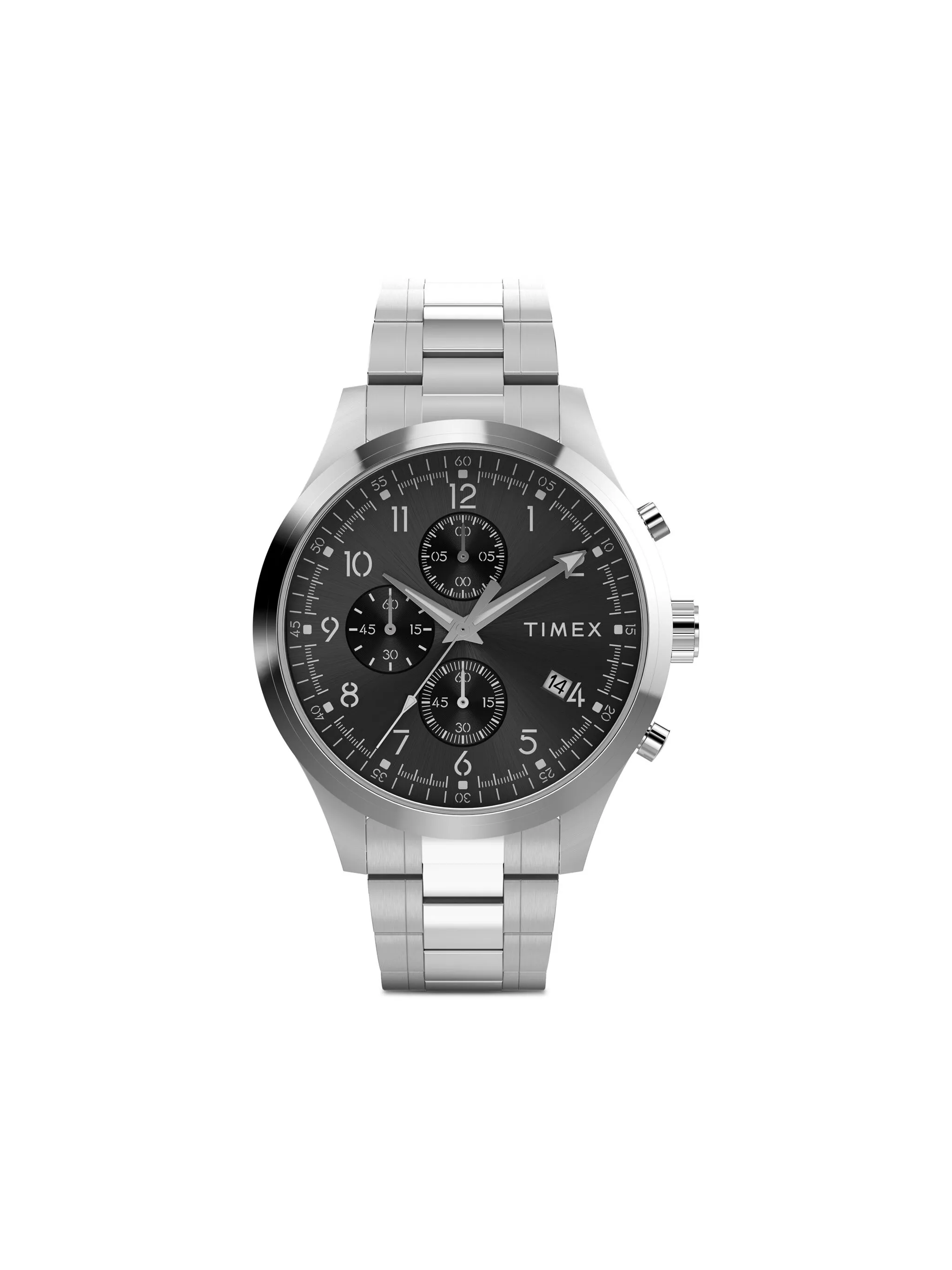 

Наручные часы Gents 43 мм Timex, черный