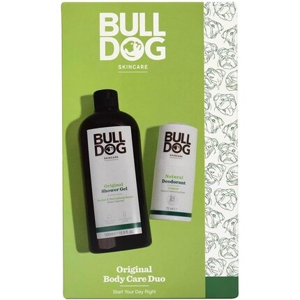 

Подарочный набор Bulldog Skincare Original Body Care Duo для мужчин, гель для душа и дезодорант