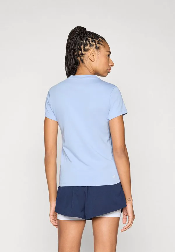 Футболка Lacoste Sport Aphylla, классическая спортивная, быстросохнущая, однотонная — фото 3