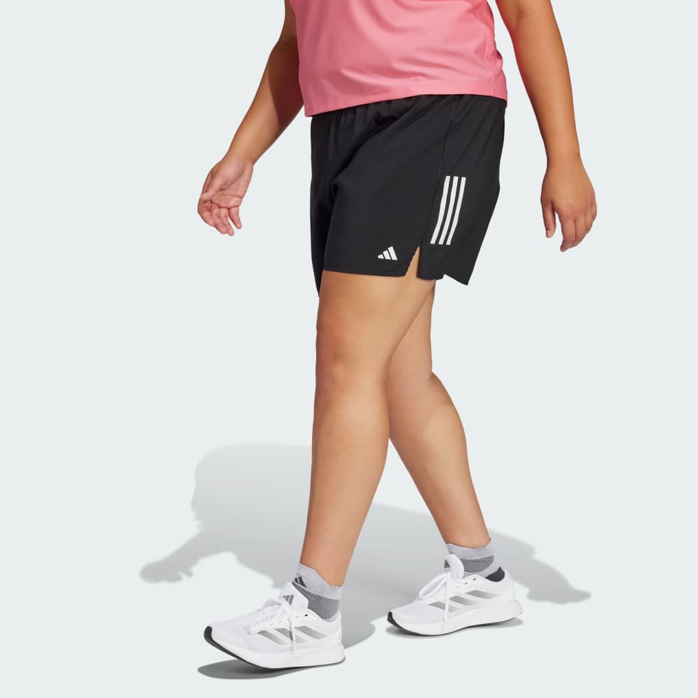

Спортивные шорты Adidas Own the Run AEROREADY Shorts (Plus Size), черный