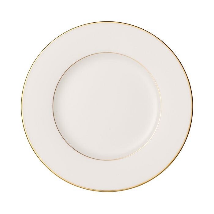 

Золотая тарелка для салата Villeroy & Boch Anmut Gold, белый