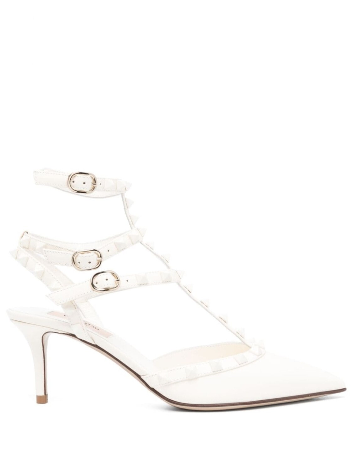 

Valentino Garavani туфли Rockstud 70, нейтральный цвет