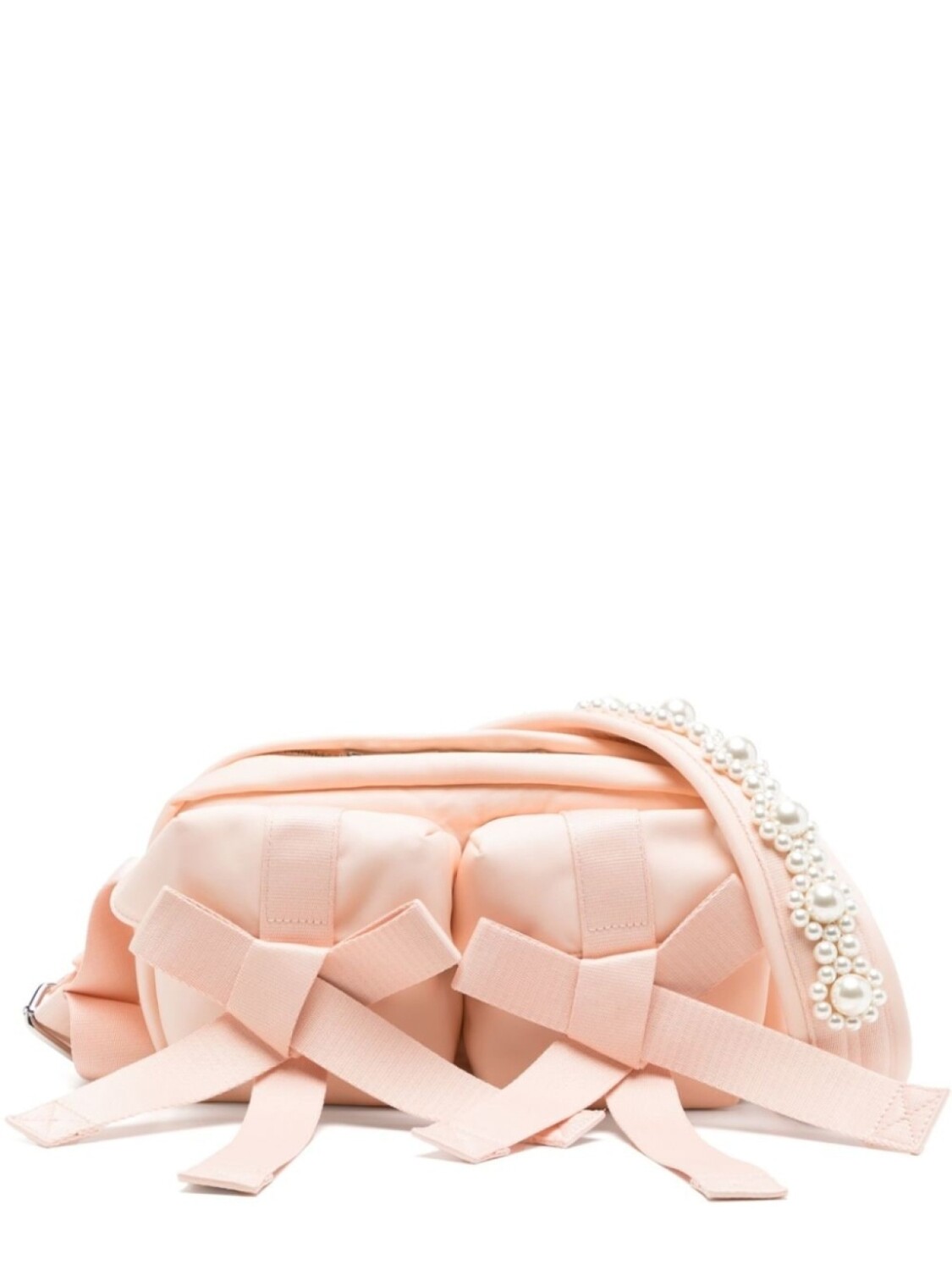 

Simone Rocha сумка через плечо Beaded Classic Bow, розовый