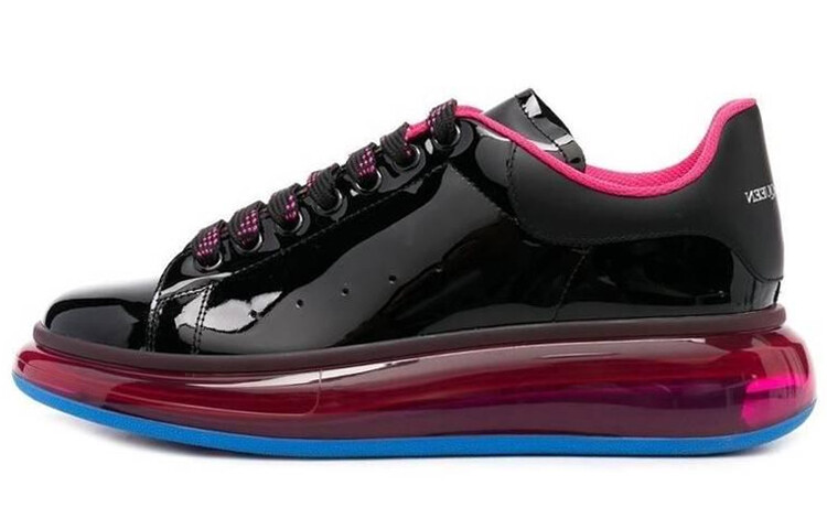 

Кроссовки Alexander McQueen Oversized Sneaker 'Transparent Sole - Black Pink'