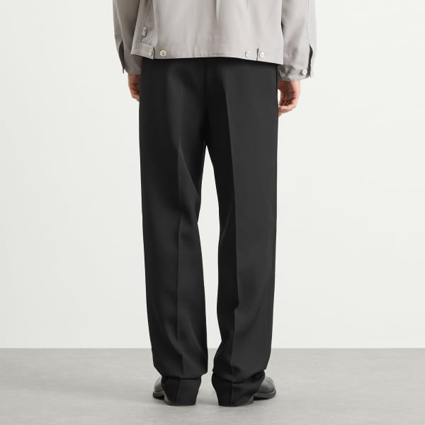 Брюки свободного кроя, классического кроя Jil Sander, черный — фото 3