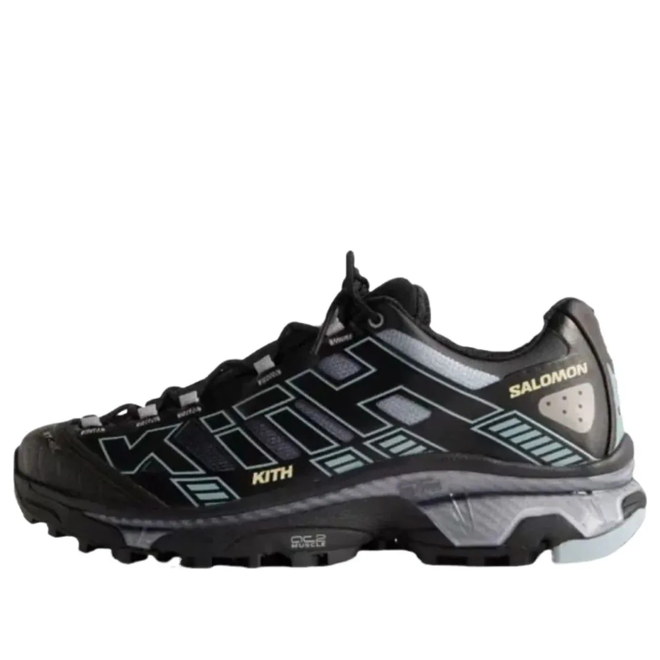 Кроссовки SALOMON x Kith XT-4K 'Black Alloy Blue Fog'
