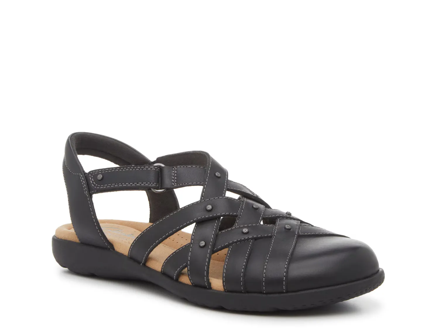 

Сандалии Elizabelle Sea Fisherman Sandal Clarks, черный