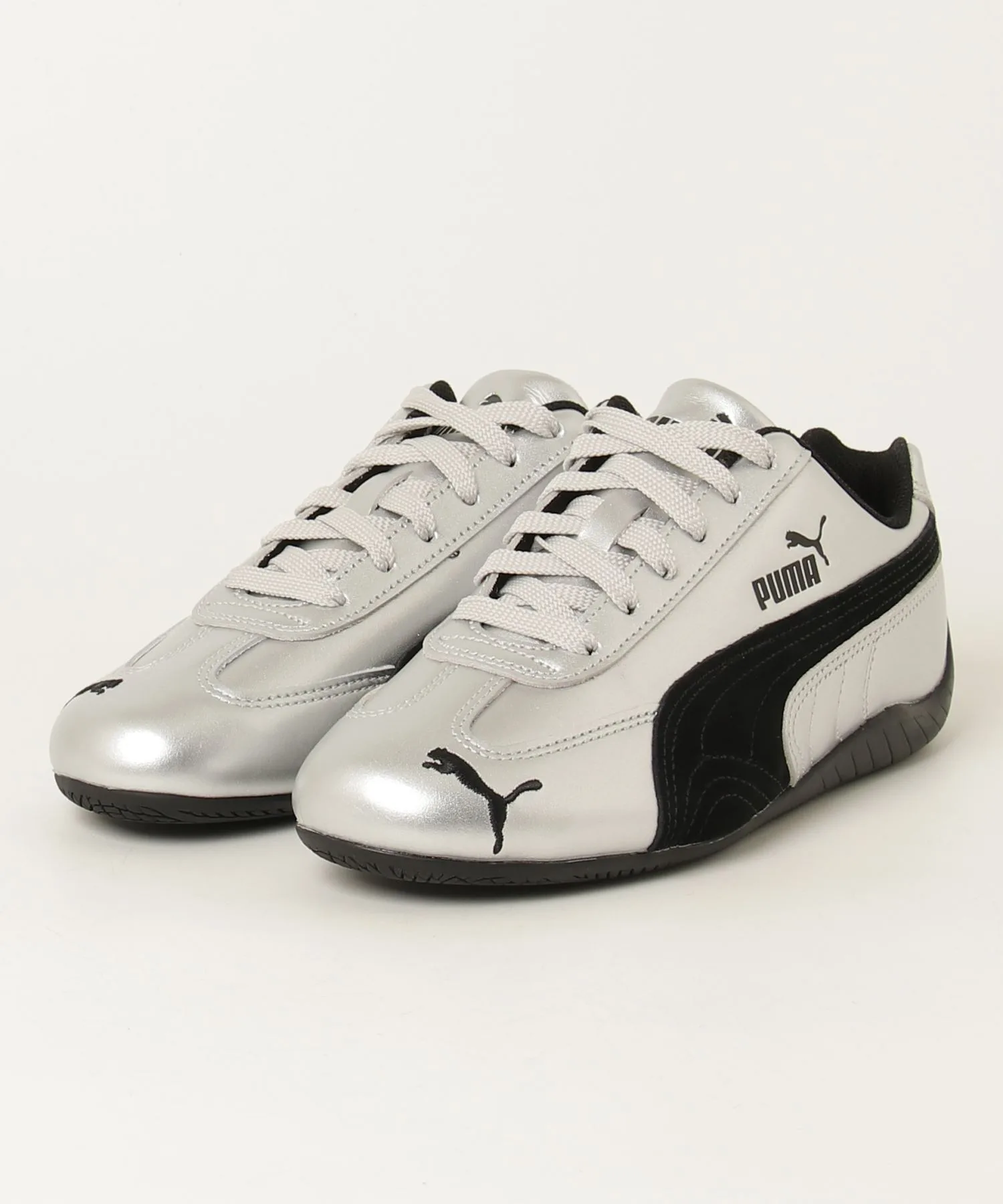 Кроссовки для стритстайла SPEEDCAT METALLIC PUMA серебряные