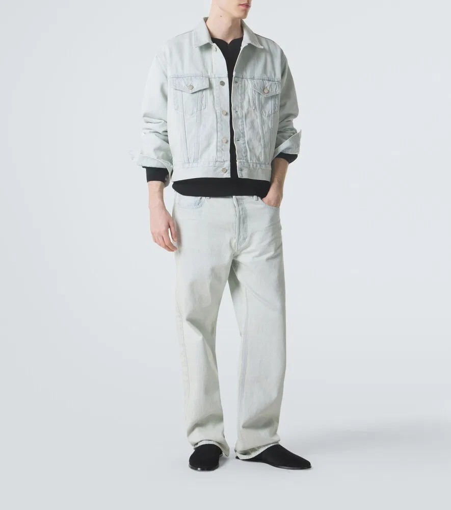 Джинсовая куртка Fear of God, синий — фото 3