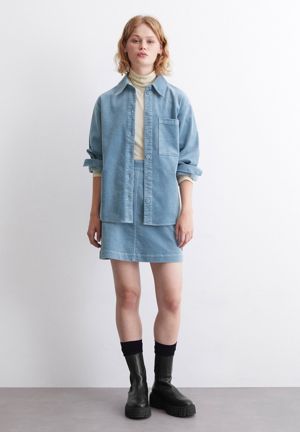 

Блузка на пуговицах Marc O'Polo DENIM, светло-голубой