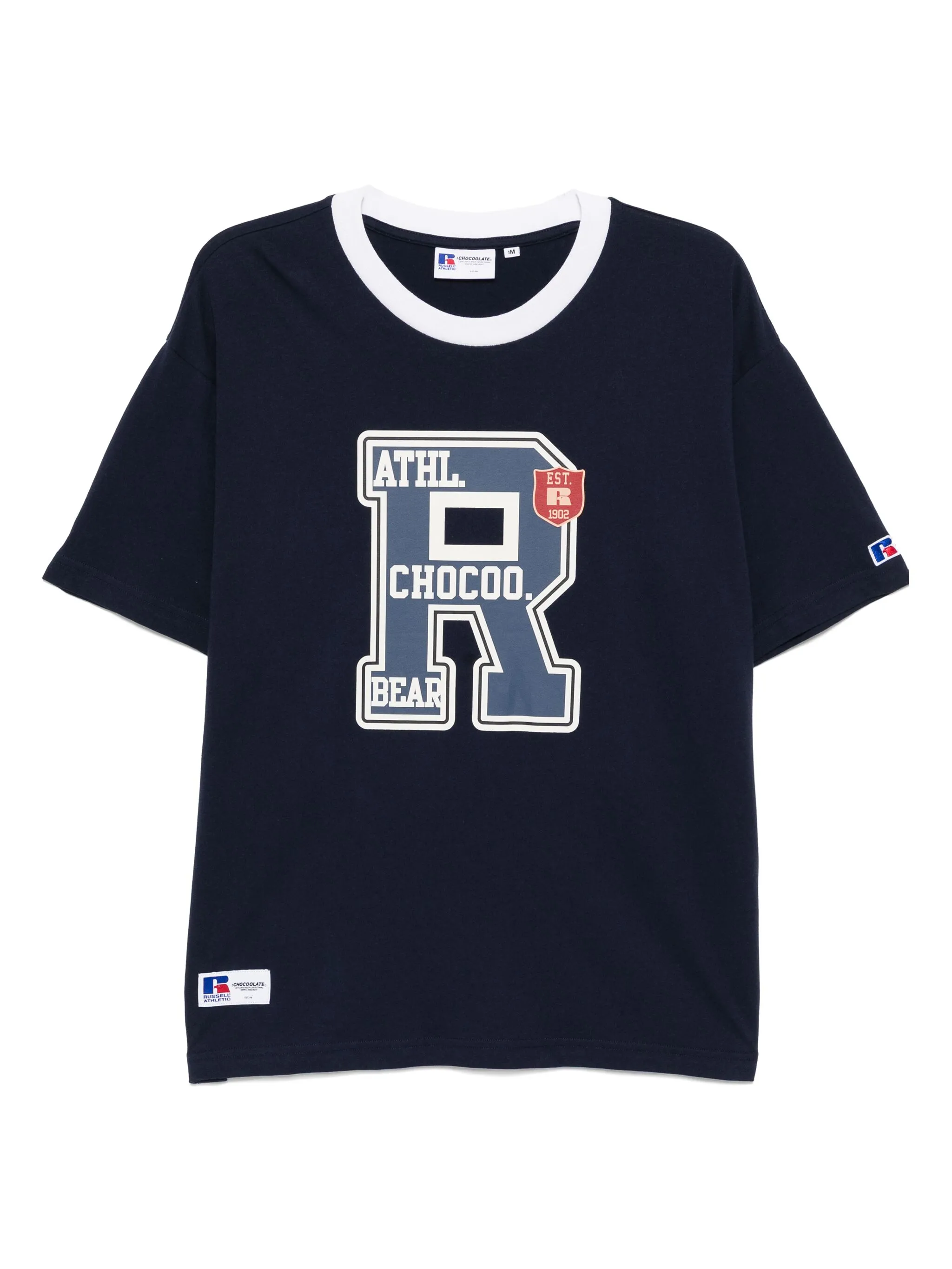 

Футболка с графичным принтом Chocoolate, синий