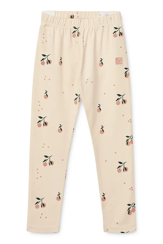 

Детские хлопковые леггинсы Marie Printed Leggings Liewood, бежевый