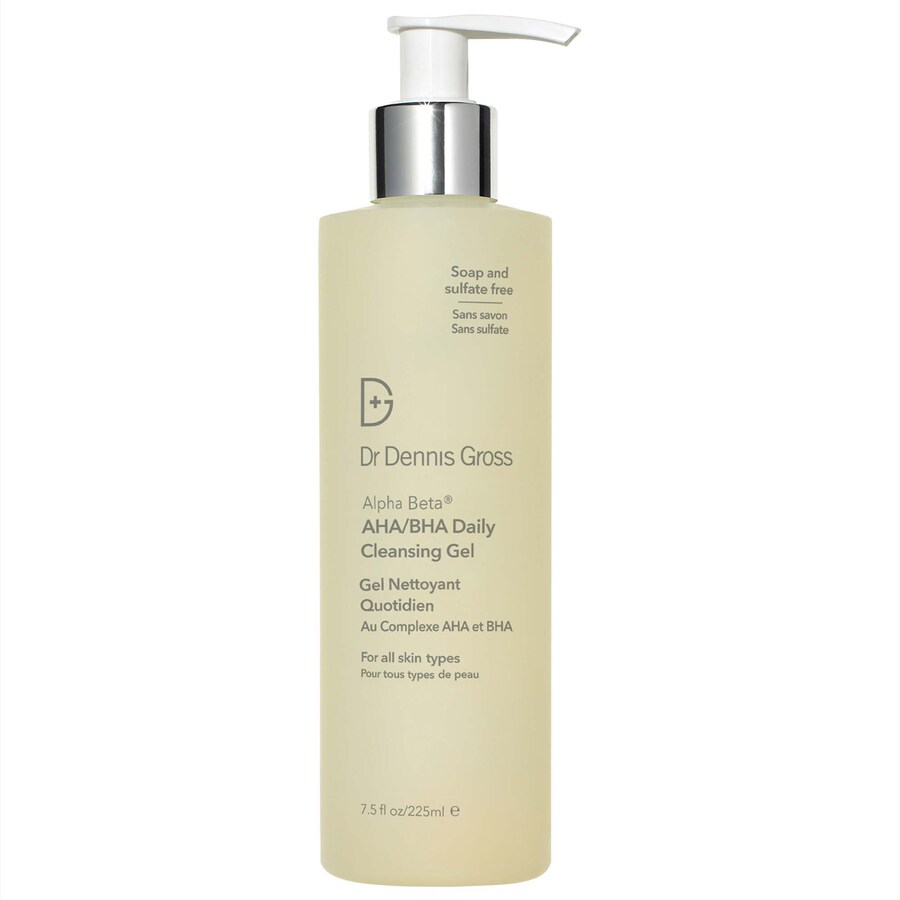 

Очищающий гель Alpha Beta AHA/BHA для ежедневного применения Dr. Dennis Gross Skincare, 7.5 oz/225 mL