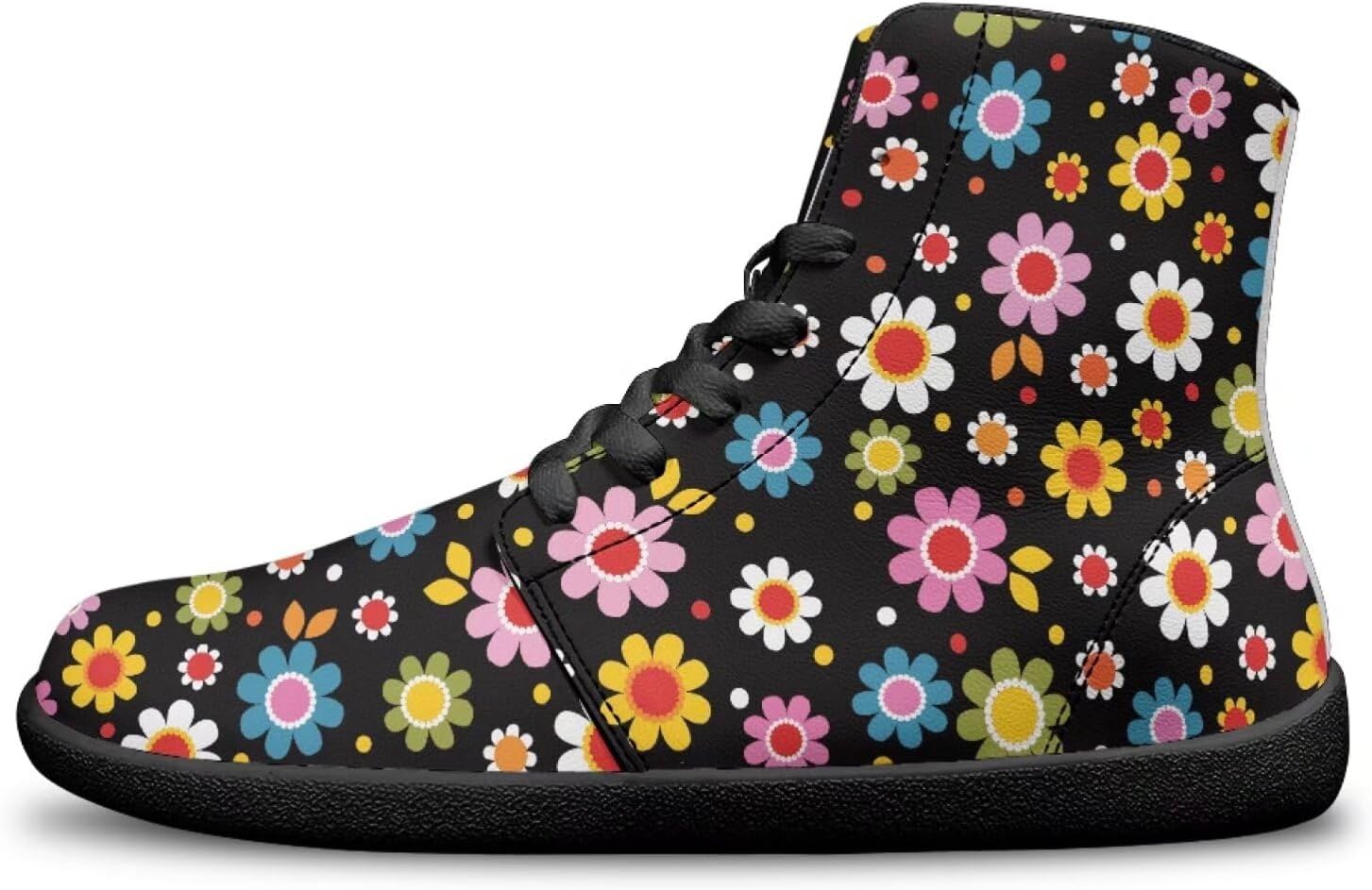 

Мужские и женские сандалии Binienty с широкой подошвой, босоножки, высокие кроссовки на шнуровке, кросс-тренеры, нескользящие, черный