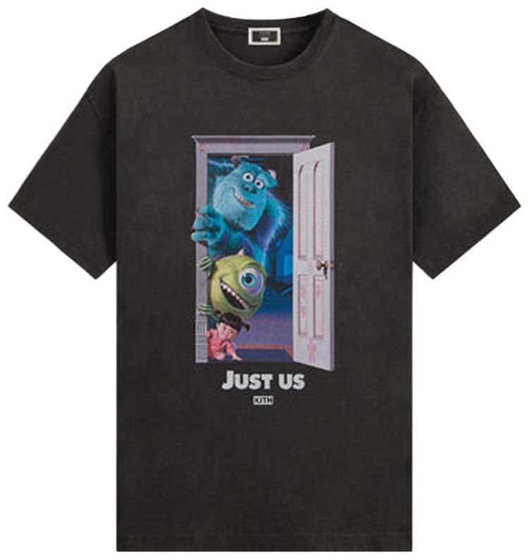 

Kith x Disney для Pixar Monsters Inc. Футболка Just Us, черный