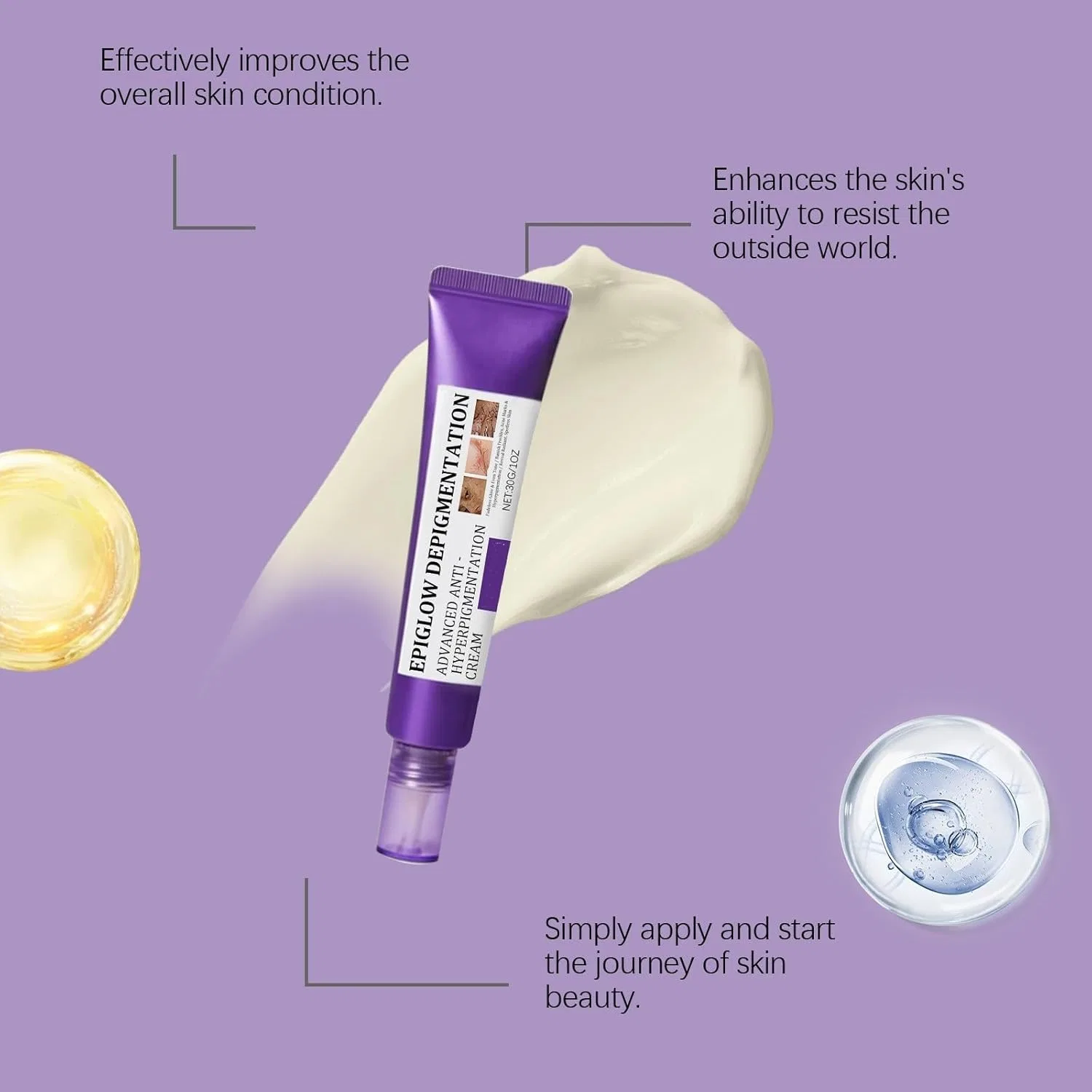 Крем для лица Corlidea — Против гиперпигментации и старения MelanEX Advanced от EPIGLOW , 2Pcs — фото 3