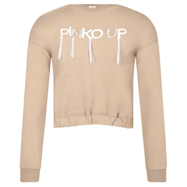 

Толстовка обычного кроя Pinko Up, бежевый