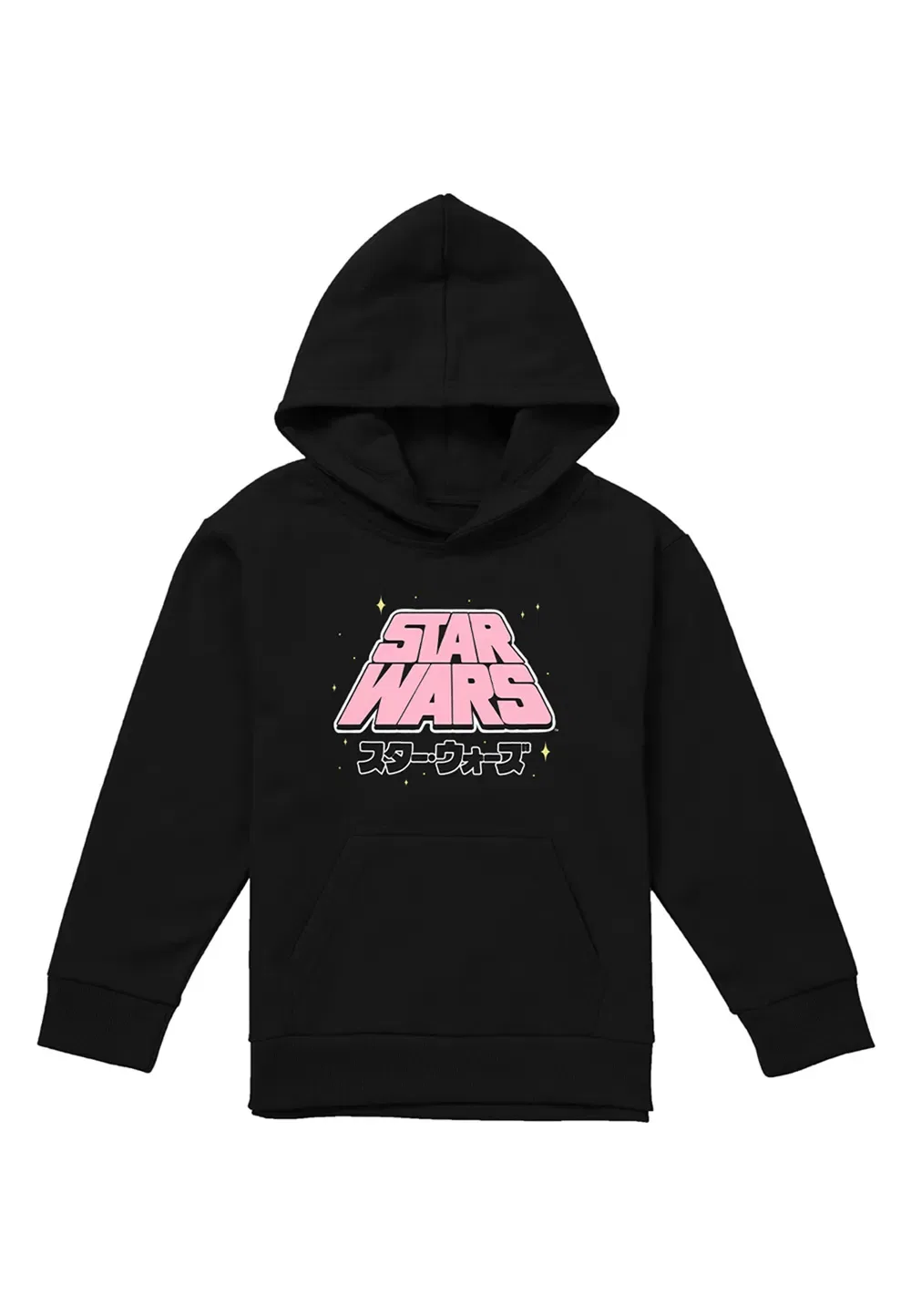 Детская худи Star Wars Manga Logo, черная Disney, черный — фото 4