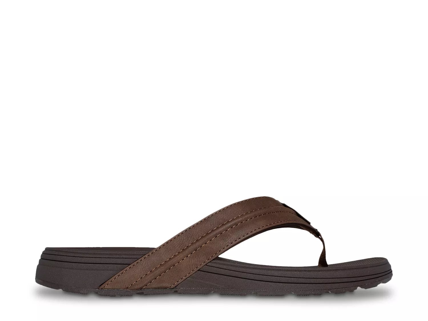 Сандалии Skechers Relaxed Fit Patino Marlee Flip Flop, темно-коричневый — фото 3