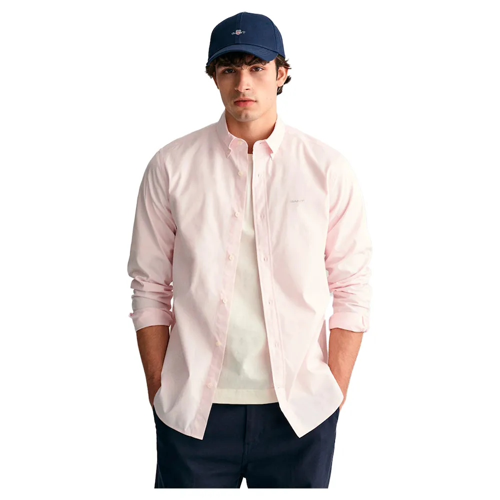 

Рубашка Gant Reg Pinpoint Oxford, розовый