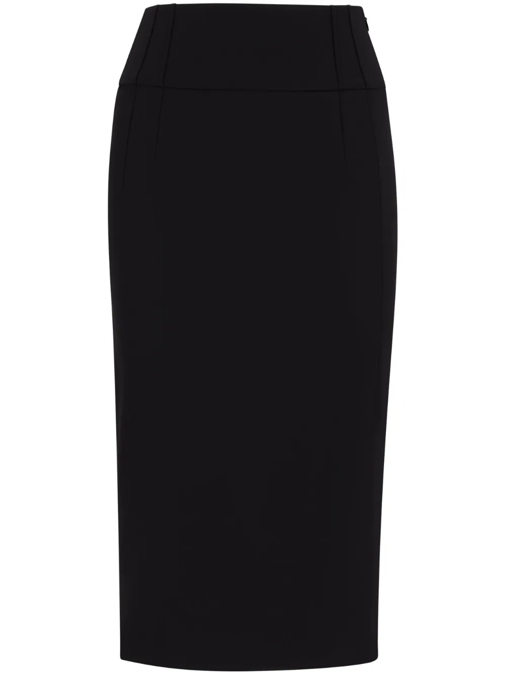 

Юбка-карандаш длины миди BOSS, черный