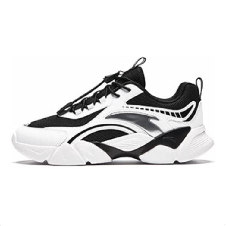 

Детские кроссовки GS Low-top Black/White Anta Kids, черный/белый