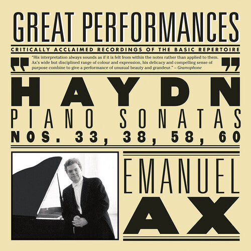 

CD диск Ax / Haydn: Piano Sonatas 33 38 58 60