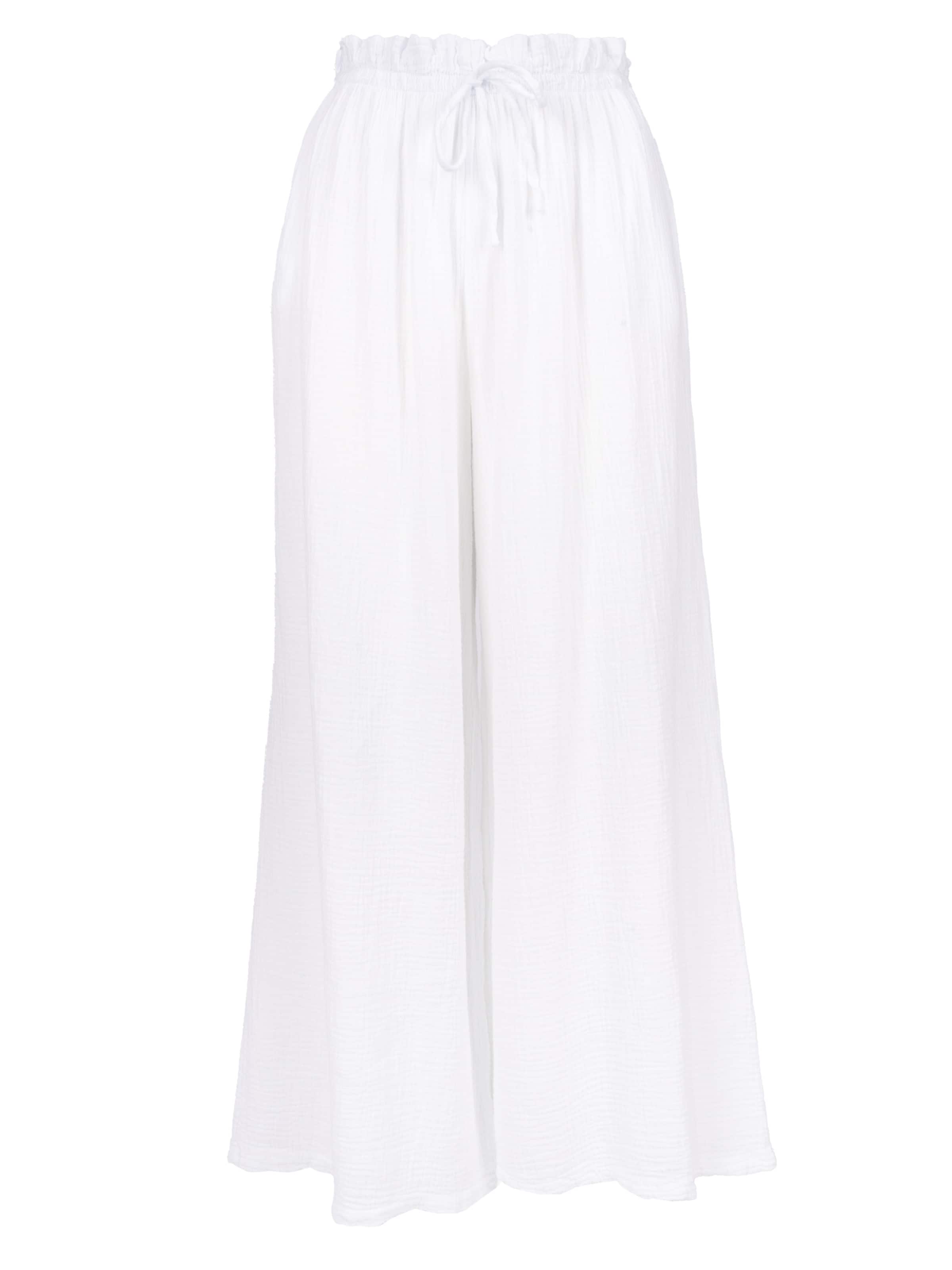 

Seasons of April Широкие брюки 'Liska' в белом цвете