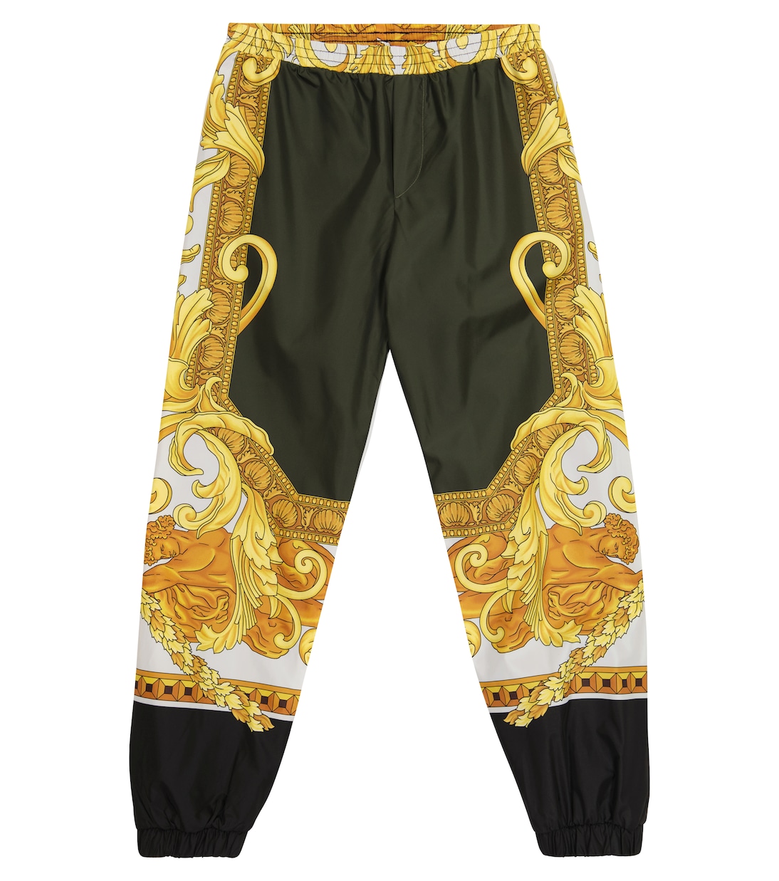 

Спортивные брюки с принтом Medusa Renaissance Versace Kids, Verde+Multicolor