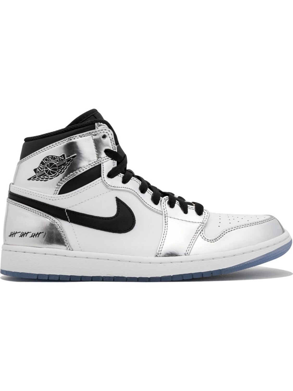 

Jordan кроссовки Air Jordan 1 Hi Retro, белый, Серый, Jordan кроссовки Air Jordan 1 Hi Retro, белый