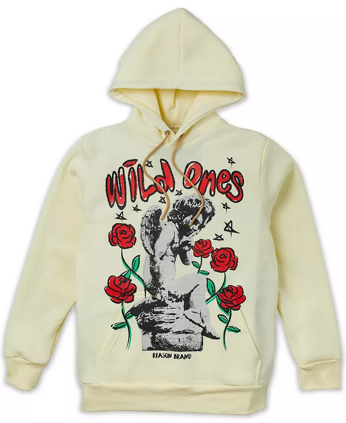 

Мужская толстовка с капюшоном Wild Ones Roses Reason, коричневый/бежевый