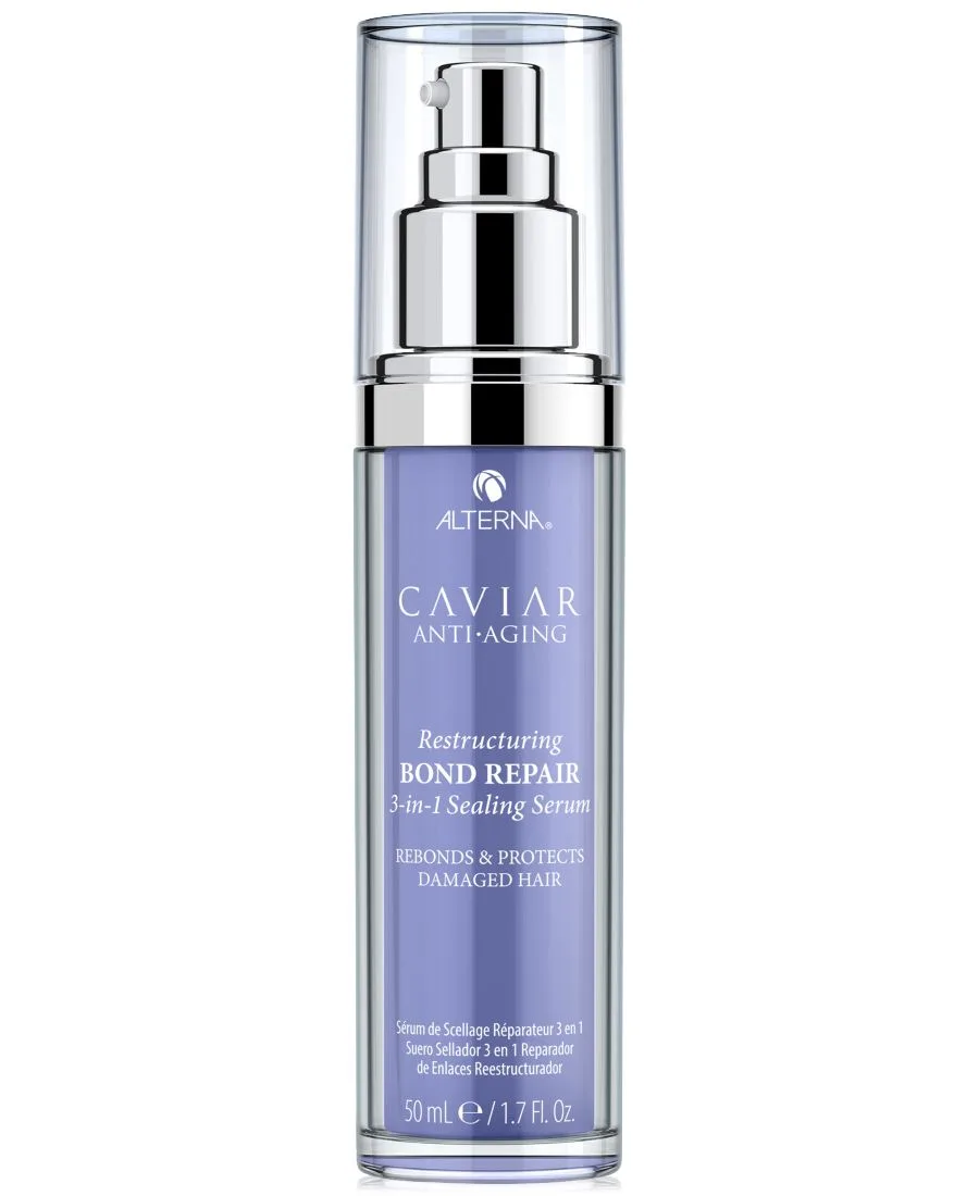 Alterna Сыворотка для восстановления и укрепления волос Caviar Anti-Aging Restructuring Bond Repair 3-In-1 Sealing Serum, 1.7 унции