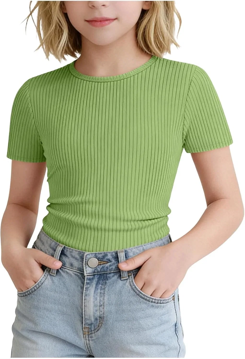 Футболка детская ribbed, Whimsyria, 01 Green