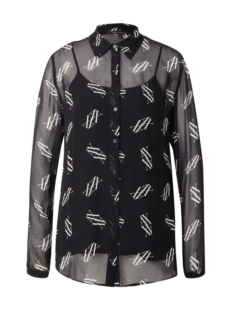 

Блузка ARMANI EXCHANGE, черный