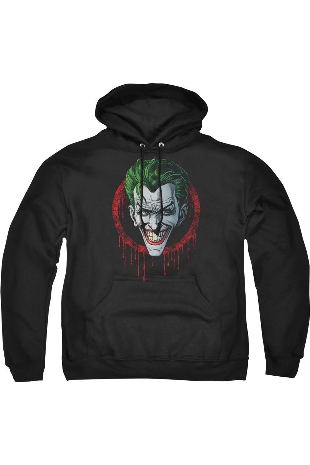 

Толстовка с капюшоном Batman Joker Drip для взрослых Gildan, черный