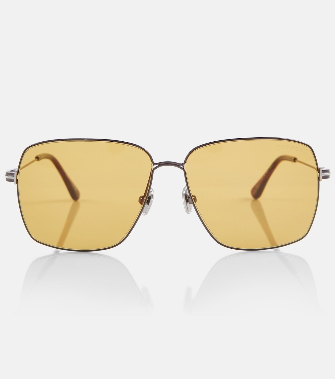 

Солнцезащитные очки-авиаторы Pierre-02 Tom Ford, коричневый