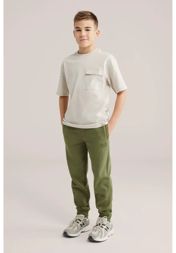 Спортивные штаны We Fashion, Olive Green — фото 2