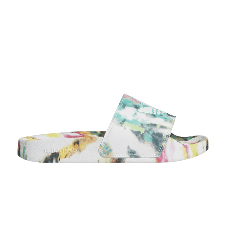 

Шлепанцы Adilette Lite Slide J 'Tie Dye', разноцветный