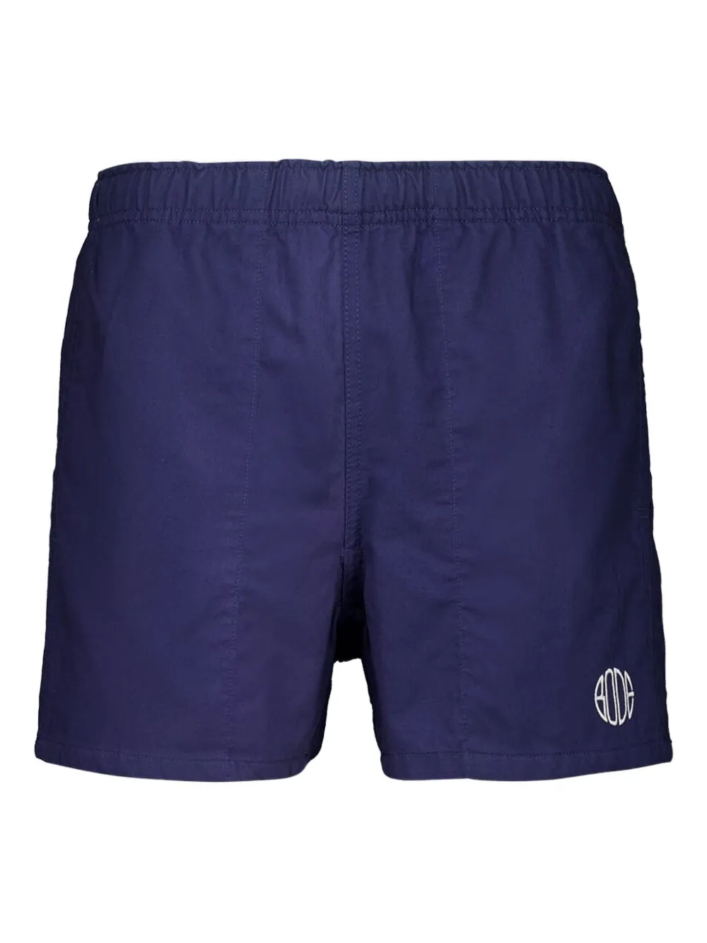 

Шорты с вышивкой Bode, синий