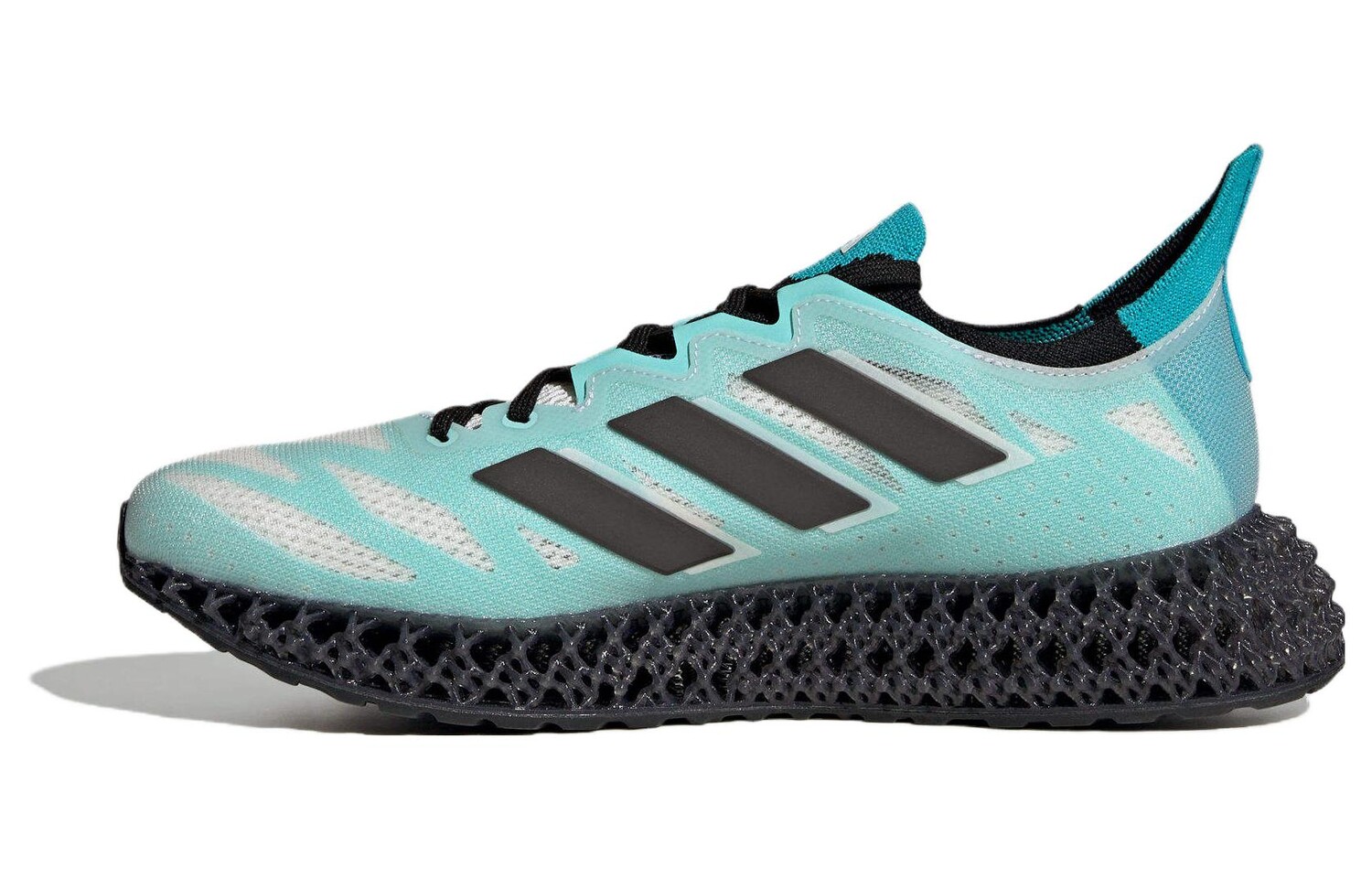 

Кроссовки мужские 4D FWD 3 с низким верхом, синие с черной надписью Adidas