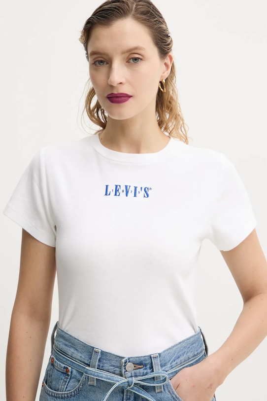 

Хлопковая футболка Levi'S, белый