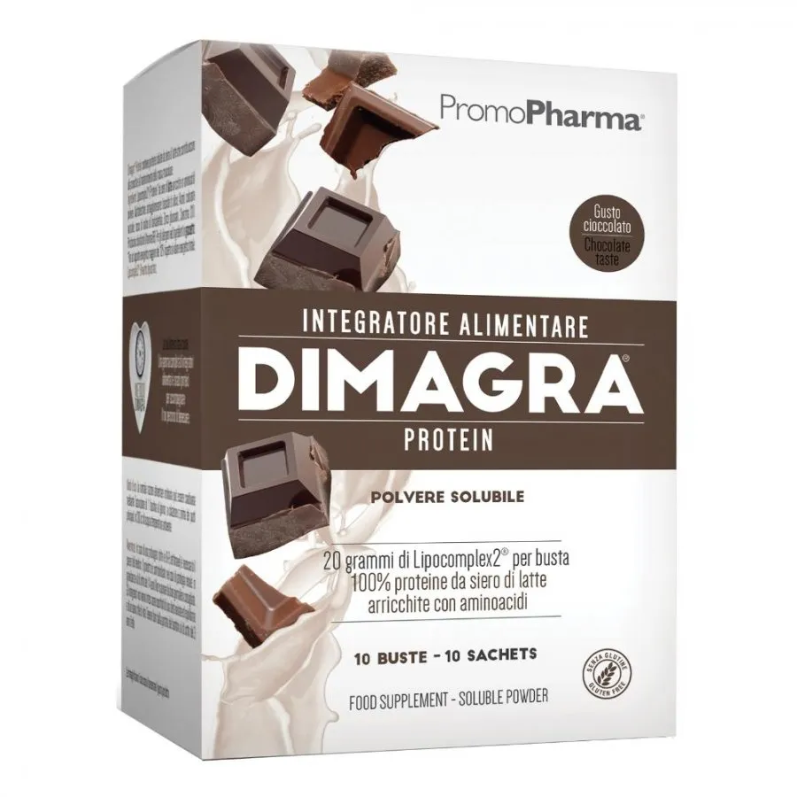 

PromoPharma Dimagra Протеиновый шоколад 10 конвертов Добавка для мышечной массы